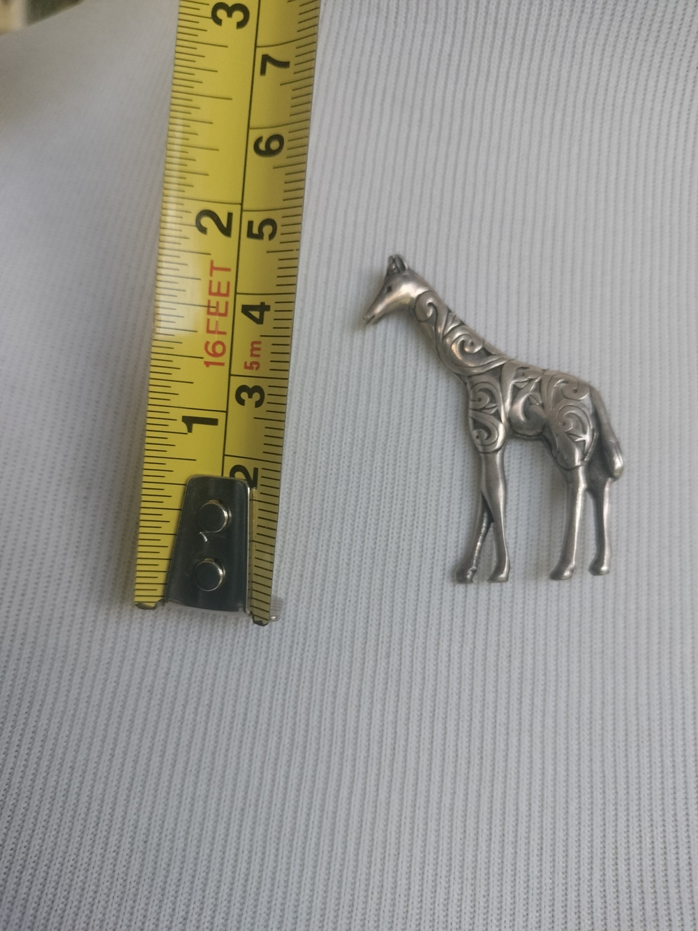 Silver Giraffe Decorative Accent Figurine - Home Accents